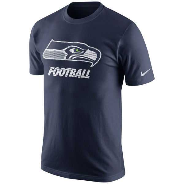 Seattle Seahawks Nike Facility WEM T-Shirt - College Navy Blue,We sell and wholesale Seattle Seahawks Nike Facility WEM T-Shirt - College Navy Blue on line form chian!